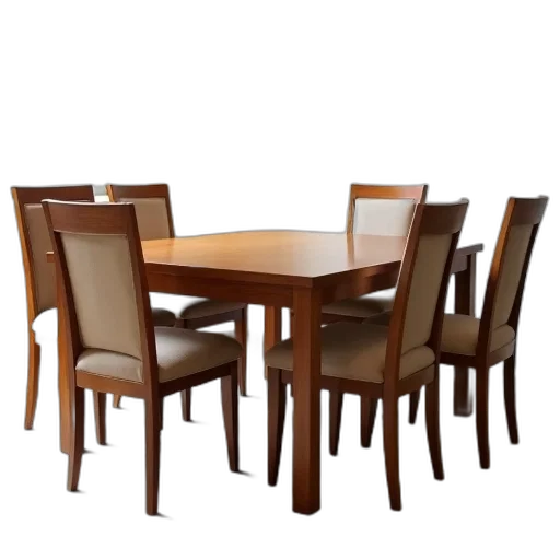 furniture, 3d render, photorealistic, wooden transparent PNG cut-out