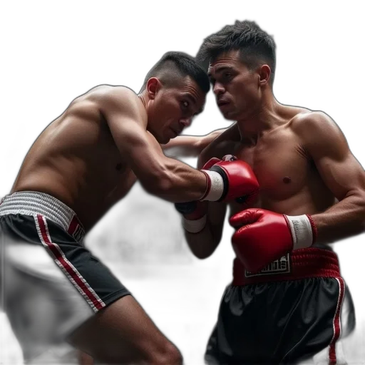 photorealistic, image, boxing, player transparent PNG cut-out