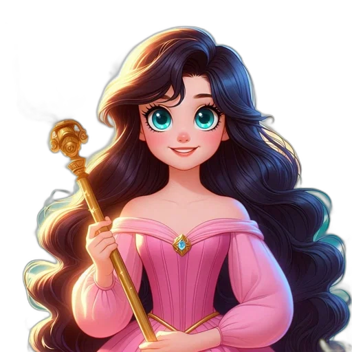 staff, jewelry, hair, crown transparent PNG cut-out