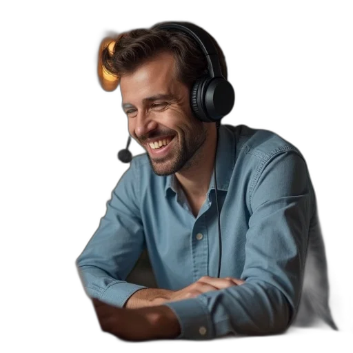 staff, face, jacket, hair transparent PNG cut-out