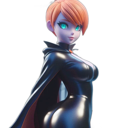dress, jacket, robot, staff transparent PNG cut-out