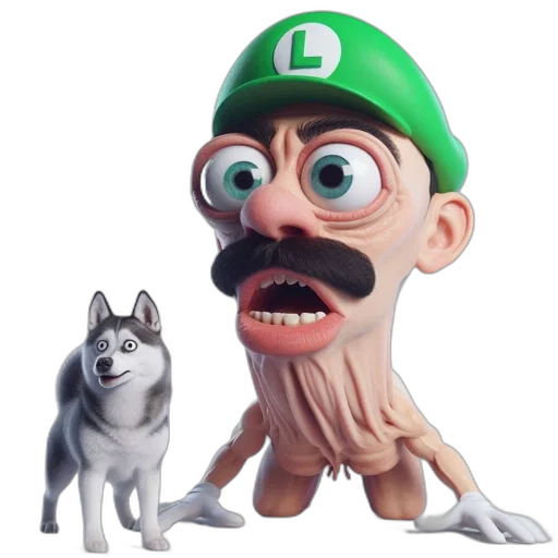 animal, creature, mask, face transparent PNG cut-out