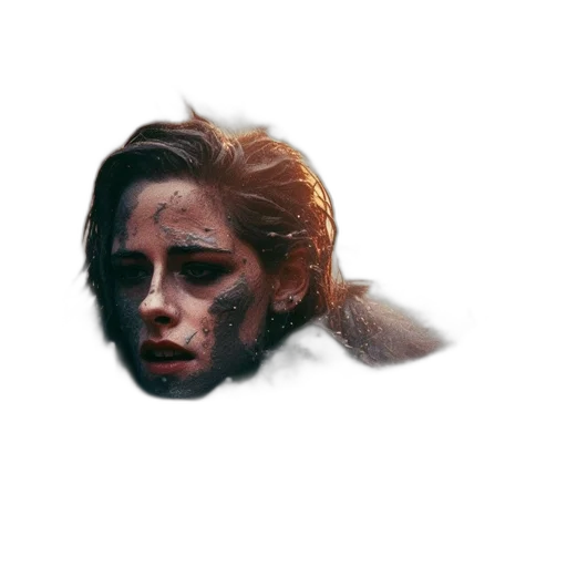 face, mask, creature, hair transparent PNG cut-out