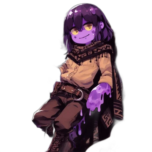 staff, creature, mask, jacket transparent PNG cut-out