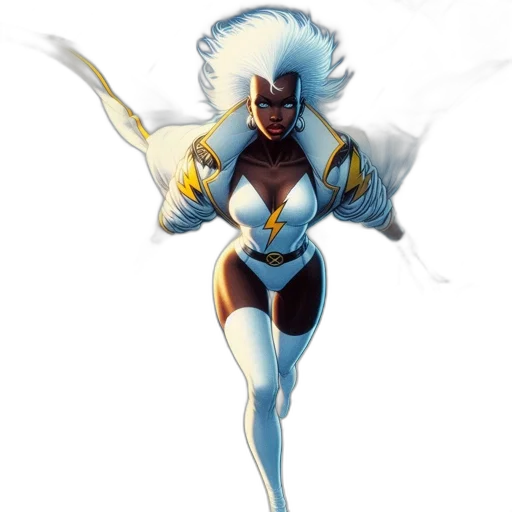 comic book art, concept art, fantasy art, cartoon transparent PNG cut-out