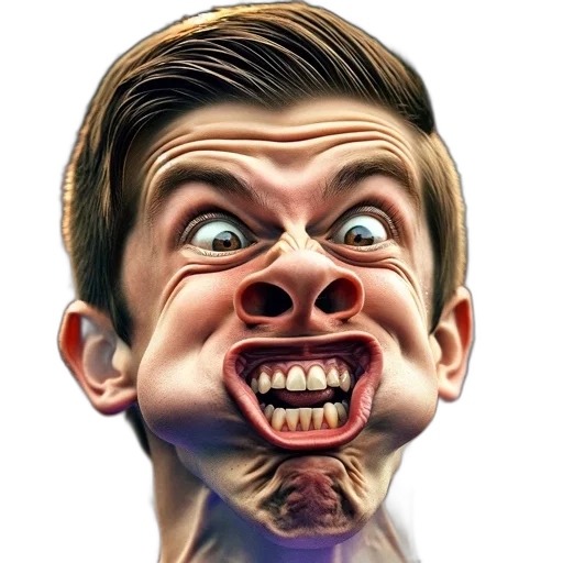 face, creature, mask, animal transparent PNG cut-out