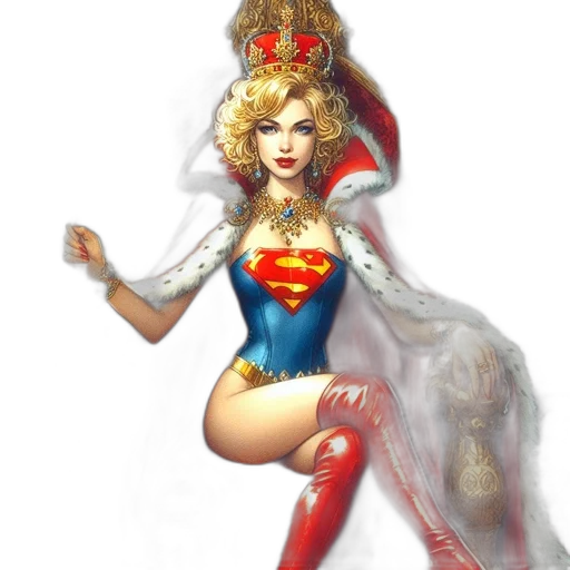 crown, comic book art, fantasy art, concept art transparent PNG cut-out