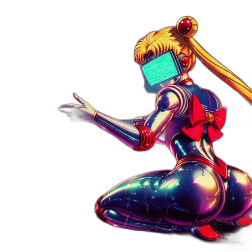 robot, sword, weapon, concept art transparent PNG cut-out