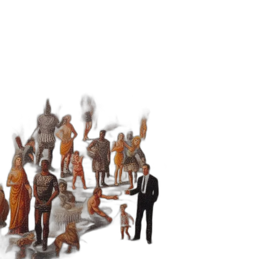 staff, 3d render, concept art, fantasy art transparent PNG cut-out
