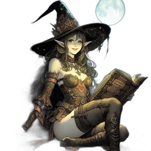 hat, staff, dress, mask transparent PNG cut-out