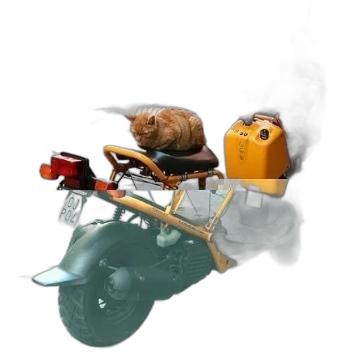 robot, car, furniture, weapon transparent PNG cut-out