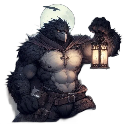mask, dragon, creature, staff transparent PNG cut-out