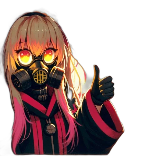 mask, jacket, face, robot transparent PNG cut-out