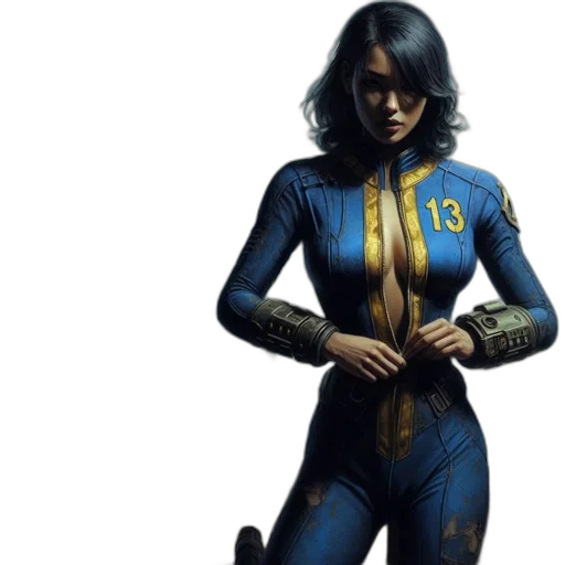 comic book art, concept art, fantasy art, woman transparent PNG cut-out