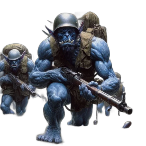 concept art, fantasy art, 3d render, comic book art transparent PNG cut-out