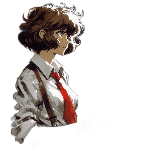 face, dress, jacket, staff transparent PNG cut-out