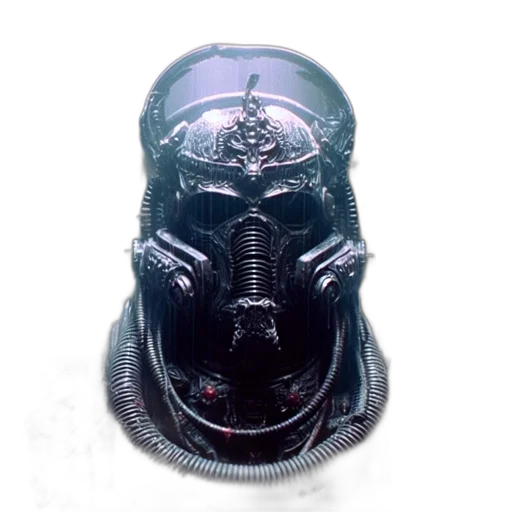 mask, robot, face, creature transparent PNG cut-out