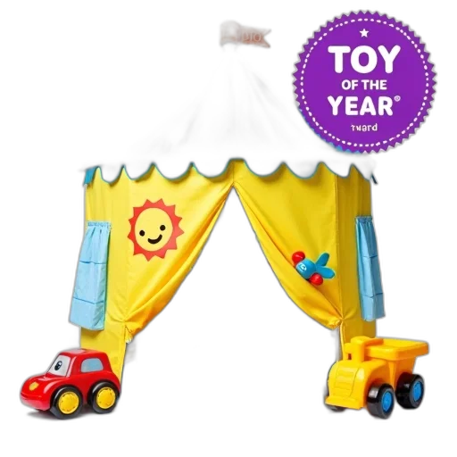 colorful, children, play, tent transparent PNG cut-out