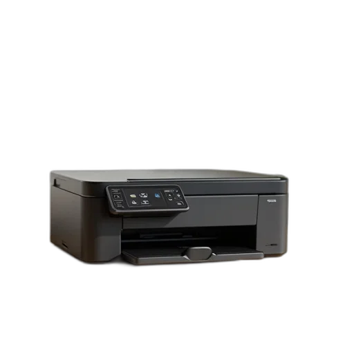 3d render, brother, dcp, l2510dw transparent PNG cut-out