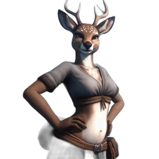 animal, staff, dress, creature transparent PNG cut-out