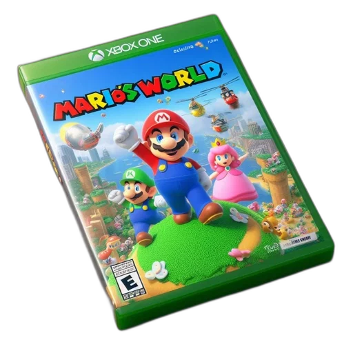 3d render, xbox, one, game transparent PNG cut-out
