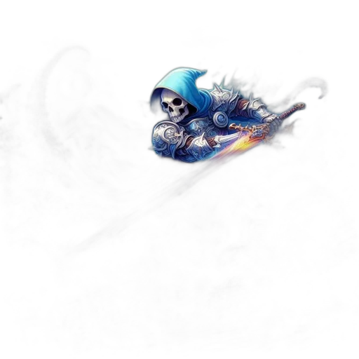 dragon, weapon, staff, mask transparent PNG cut-out