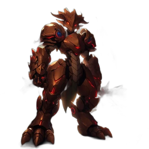 robot, weapon, dragon, concept art transparent PNG cut-out