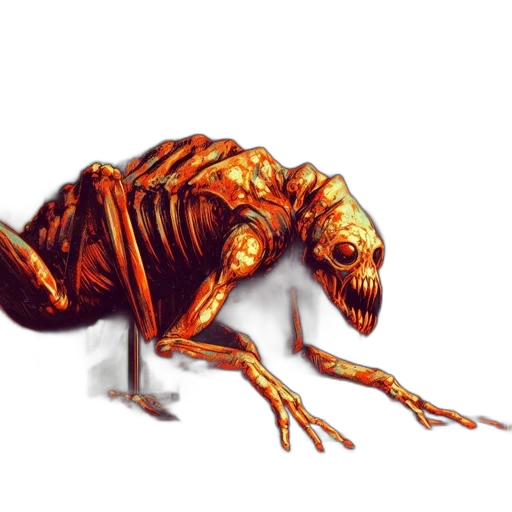 creature, animal, robot, dragon transparent PNG cut-out