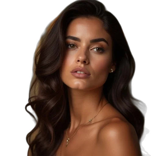 hair, face, jewelry, crown transparent PNG cut-out