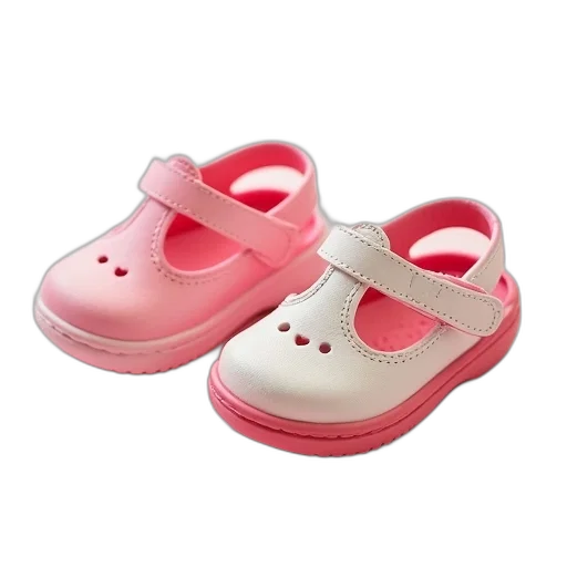 shoes, photorealistic, pairs, baby transparent PNG cut-out