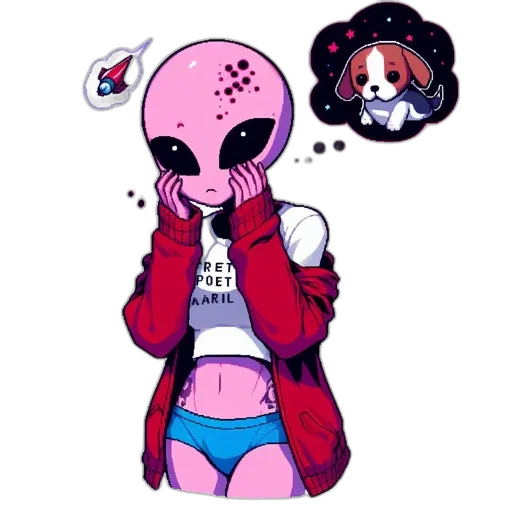 mask, jacket, creature, robot transparent PNG cut-out