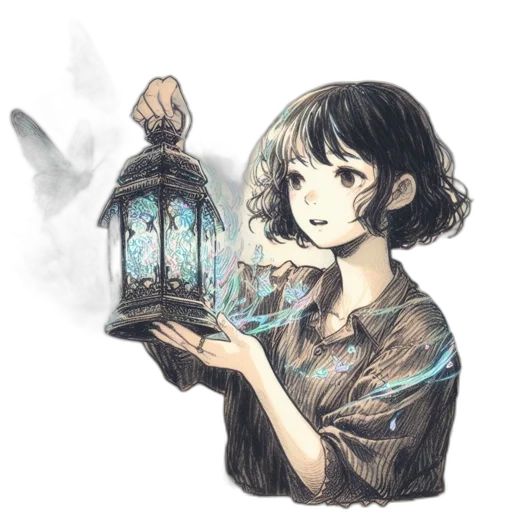 dress, bottle, staff, mask transparent PNG cut-out