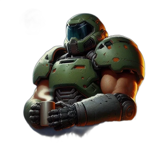 robot, weapon, face, mask transparent PNG cut-out