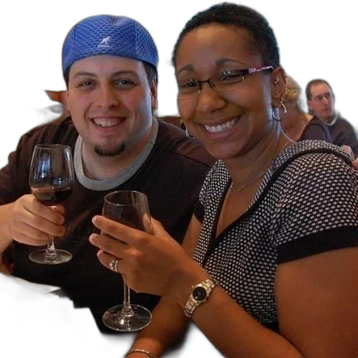 staff, photorealistic, man, woman transparent PNG cut-out