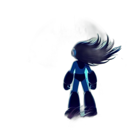 robot, hair, creature, mask transparent PNG cut-out