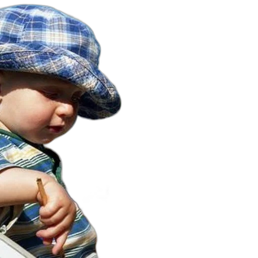 hat, photorealistic, young, child transparent PNG cut-out