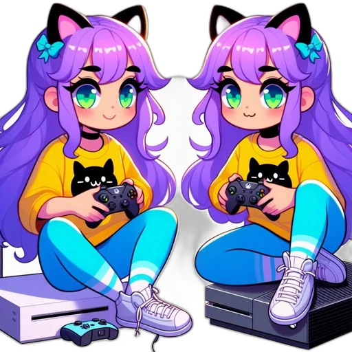 pixel art, anime, cartoon, concept art transparent PNG cut-out