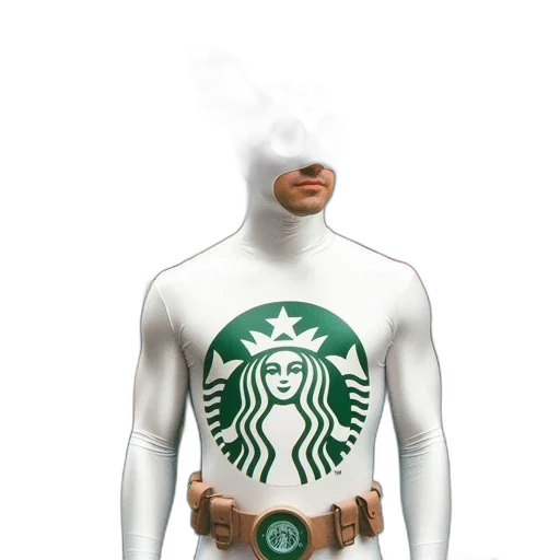 mask, jacket, staff, robot transparent PNG cut-out