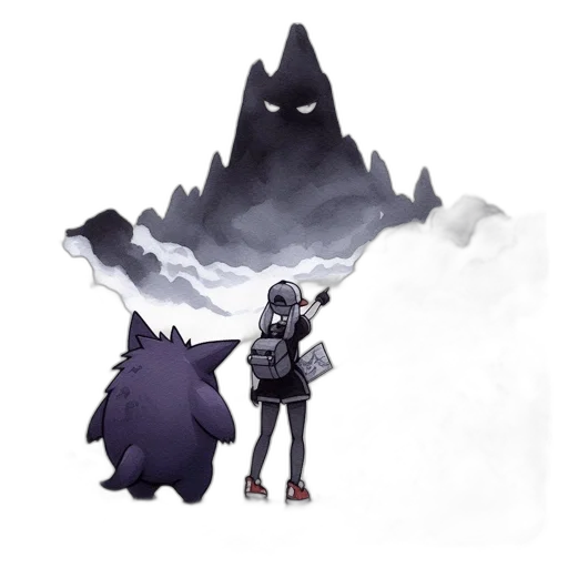 creature, animal, mask, staff transparent PNG cut-out