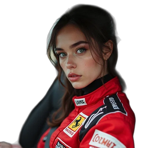 face, jacket, car, dress transparent PNG cut-out