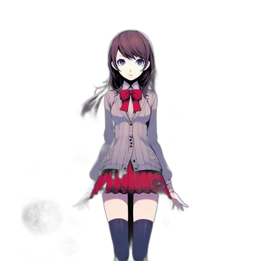 dress, staff, mask, creature transparent PNG cut-out