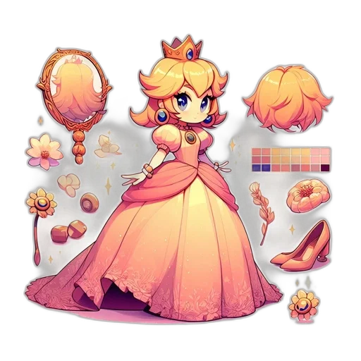 crown, dress, staff, jewelry transparent PNG cut-out
