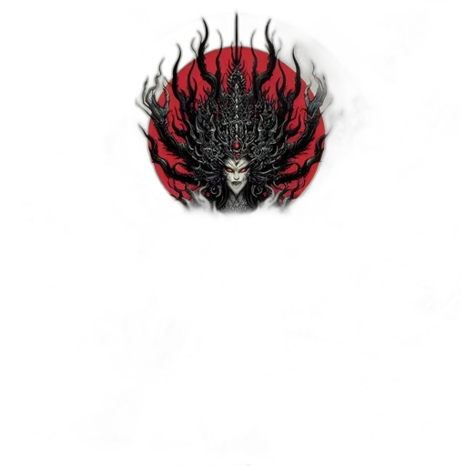 mask, dragon, crown, face transparent PNG cut-out