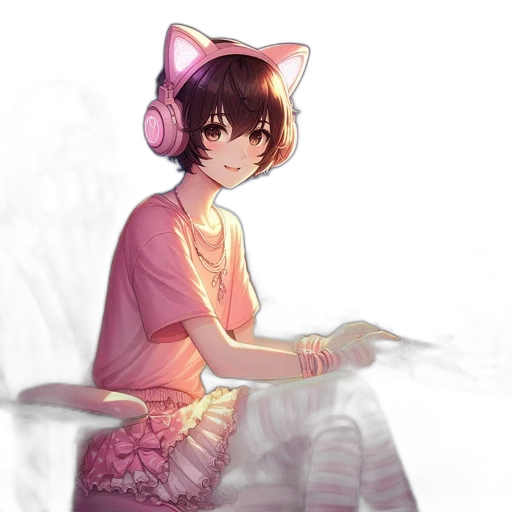 staff, dress, creature, hat transparent PNG cut-out