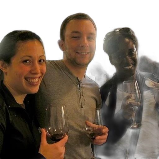 staff, three, people, smile transparent PNG cut-out