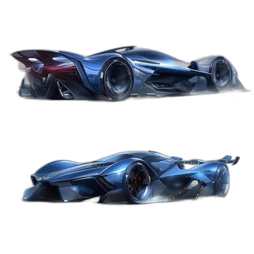 car, weapon, 3d render, concept art transparent PNG cut-out