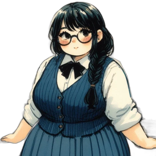 dress, staff, face, animal transparent PNG cut-out