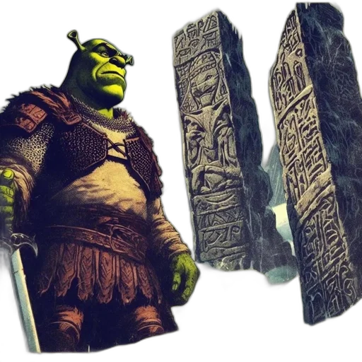 sword, staff, weapon, creature transparent PNG cut-out