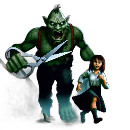 staff, concept art, fantasy art, 3d render transparent PNG cut-out