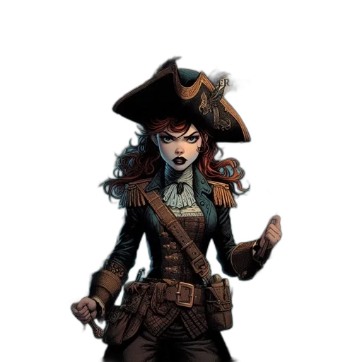 staff, hat, jacket, concept art transparent PNG cut-out